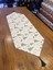 Tuğçe Demir Home Design Yılbaşı Çam Ağacı Desen Runner Supla Set 4
