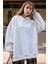 Only Trendwear Time For Happiness Baskılı Oversize Sweatshirt 3