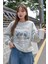 Destiny Baskılı Oversize Sweatshirt 1