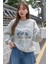 Destiny Baskılı Oversize Sweatshirt 2