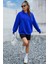 Blues Butterfly Baskılı Oversize Sweatshirt 3