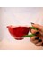 Sevgililer Günü Red Surprise Flowers Kupa Kırmızı Çiçek El Yapımı Seramik Mug 120 ml 4
