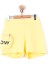 Kız Çocuk Şort Now Baskılı Fermuarlı Tek Cepli 10 Yaş Sarı 1