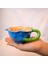 Lily Serisi Surprise Flowers Kupa-Mavi Çiçek Kupa El Yapımı Seramik Mug 120 ml 4