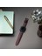 Lesband Leather crocco Mor Gerçek Deri Apple Watch Kordon Seri 1-8, Se, Ultra ve Ultra 2 ile Uyumlu 2