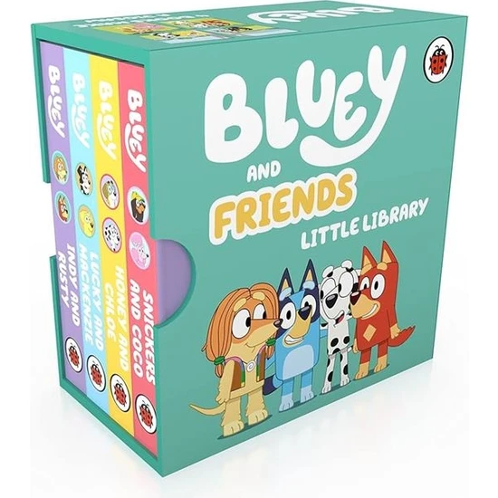 Bluey And Friends Little Library - Bluey