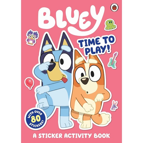 Time To Play Sticker Activity Book - Bluey