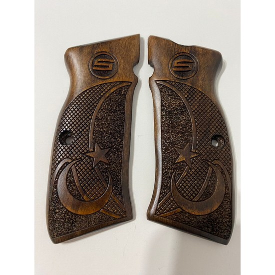 Poignée Noyer Personnalisable KSD Pour SAR B6 Hawk / Kılınç 2000 Mega