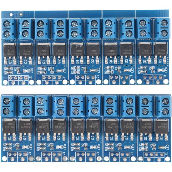 Lot De 10 Transistors MOSFET IRFZ44N à Canal N – Transistor