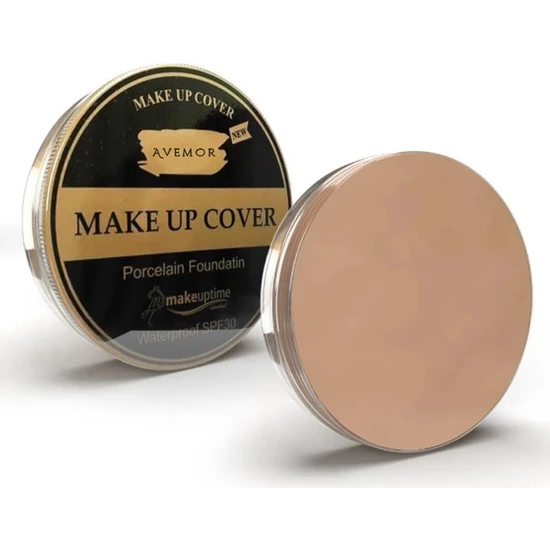 Avemor Make-Up Cover Yoğun Kapatıcı Porselen Fondöten 210 – Light