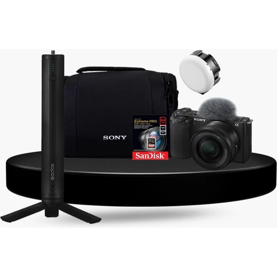 Sony ZV-E10 +16-50 Vlogger Hazırkıt