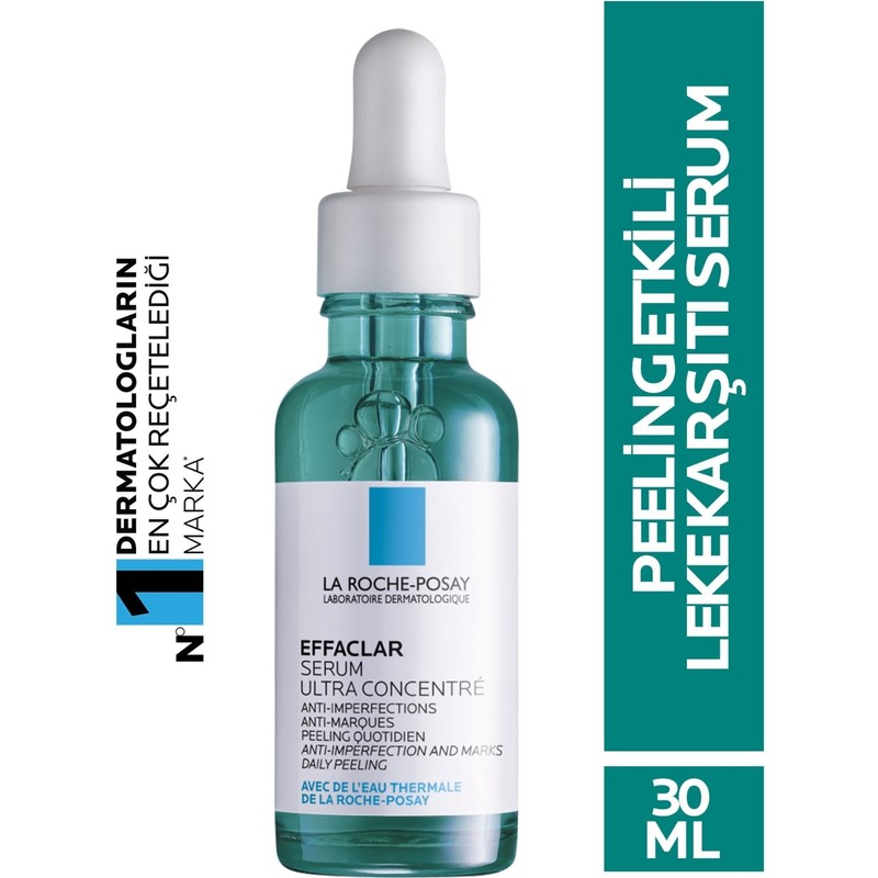 La Roche-Posay La Roche Posay Effaclar Peeling Etkili Leke Karşıtı Serum Yağlı Ve Akneye Eğilm Gösteren Ciltler Için