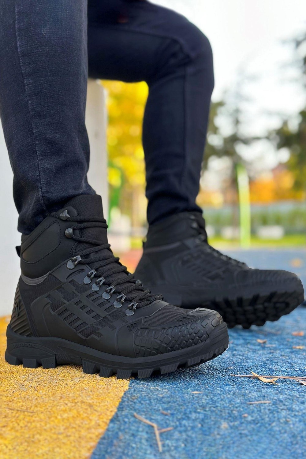 Big King Siyah Hydro Su Geçirmez Erkek Outdoor Trekking Bot görsel 5