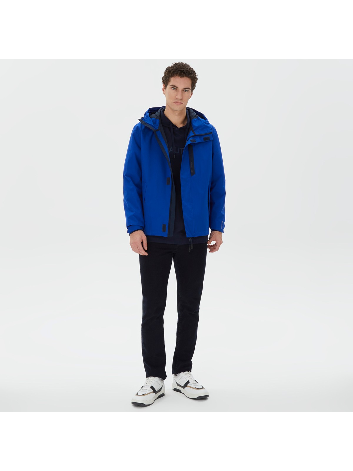 Nautica Erkek Mavi Su Kaydırma Özellikli Yağmurluk J37560T.40P - Görsel 7