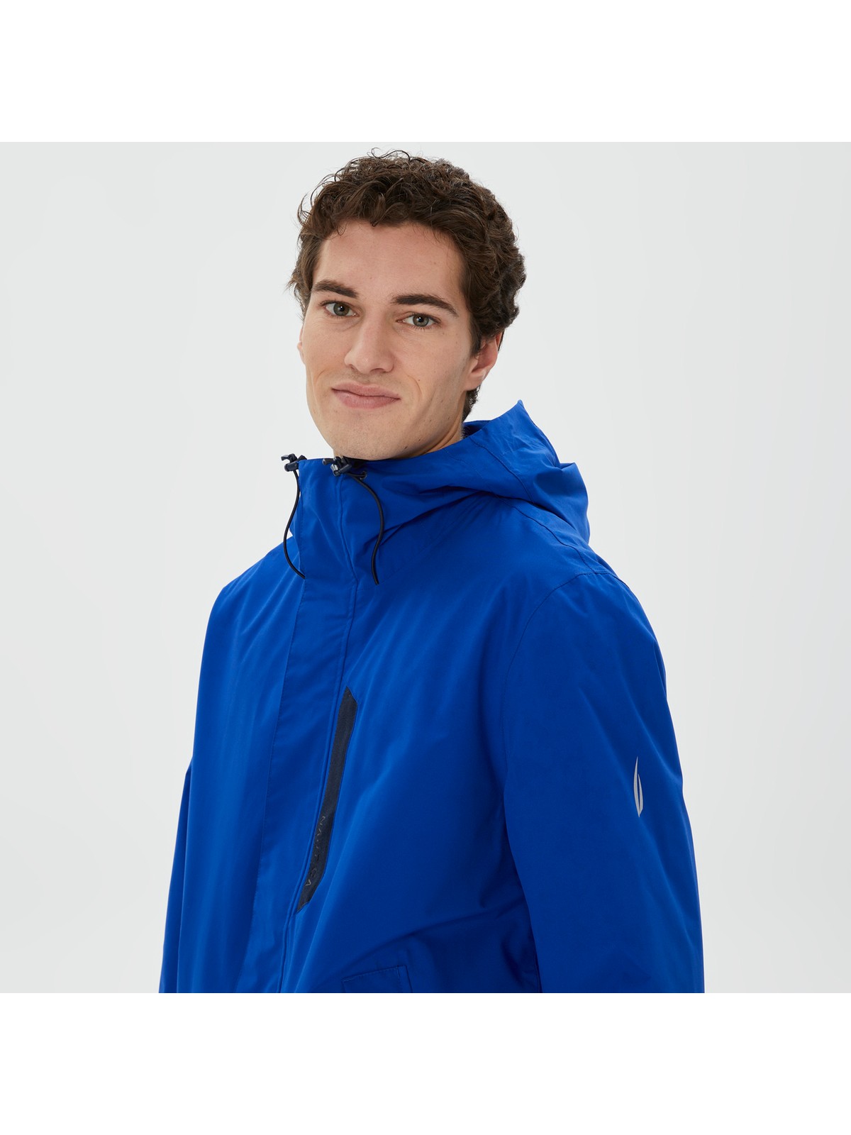 Nautica Erkek Mavi Su Kaydırma Özellikli Yağmurluk J37560T.40P - Görsel 5