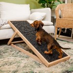 Ack Ahşap Köpek Rampası - Kedi Ayarlanabilir Renkli Doğal Malzeme ile Dayanıklı Tasarım