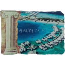 Dünyadan Hediyeler Maldivler Temalı Sütun Magnet