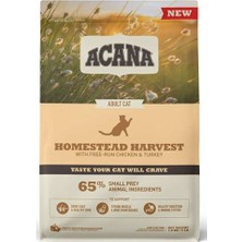Elites Acana Homestead Harvest Tavuklu ve Hindili Yetişkin Kedi Maması 4,5 kg