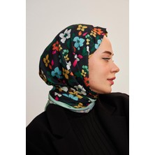 Moda Mevsimi Ipekhan Amelia Soft Şal Siyah Mint