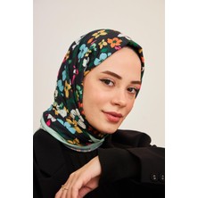 Moda Mevsimi Ipekhan Amelia Soft Şal Siyah Mint