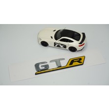 Dk Benz Gt R Sarı Krom Abs 3m 3D Bagaj Logo Amblem