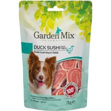 Garden Mix Ördekli Sushi Düşük Yağlı Şekersiz Köpek Ödül Maması 75 gr
