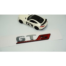Dk Benz Gt S Krom Kırmızı Abs 3m 3D Bagaj Logo Amblem