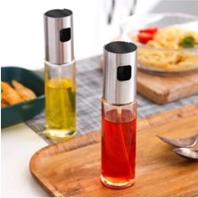 Holly Home 2'li Yağ Sirke Püskürtücü Yağdanlık Sprey Cam Şişe Zeytinyağı, Sirke Airfrey 100 ml