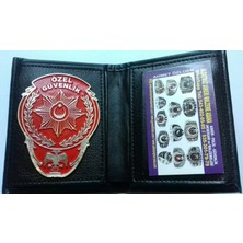 Aldatmaz Özel Güvenlik Rozetli Cüzdanı,+1rozet Satınal-Sıvıle Satılmaz-Sadece,özel Güvenlik Kimlik Kartlı ,güvenlik Görevlisi Alabilir.