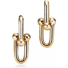Peripech Kadın Çelik Özel Seri Vip Gold Tiffany Küpe Tifanytassz1