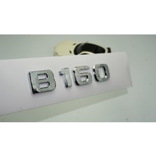 Dk Benz B160 Bagaj Krom Abs 3m 3D Yazı Logo