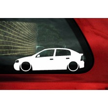 TSC Astra G Basık Kelebek Cam Stickeri 2 Adet