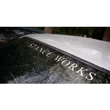 TSC St Ance Works Ön Cam Araba Sticker 2 Adet