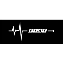 TSC Fi At Nabız Kalp Atışı Sticker 2 Adet Kelebek Cam