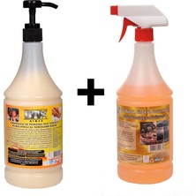 Sanayi Kimya Ponza'lı (Talaşlı) El Temizleme Kremi  Sabunu 1 kg & Susuz Motor Temizleyici Konsantre (1/5) 1 Litre