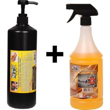 Sanayi Kimya Granüllü El Temizleme Kremi ( Sabunu ) 1 kg & Susuz Motor Temizleyici Konsantre (1/5) 1 Litre