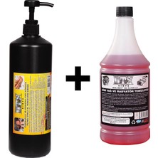 Sanayi Kimya Granürlü El Temizleme Kremi ( Sabunu ) 1 kg & Alkollü Intercooler Temizleme Sıvısı 500 ml