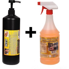 Sanayi Kimya Granüllü El Temizleme Kremi ( Sabunu ) 1 kg & Susuz Motor Temizleyici Konsantre (1/5) 1 Litre