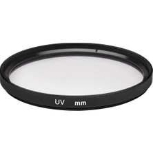 Mettzchrom Digital Fotoğraf Makinaları ve Kameralar Için 58MM Koruyucu Uv Filtre