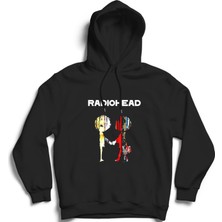 The Fame Radiohead, Seven, Rock Metal Kapüşonlu Sweatshirt Hoodie