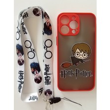 Benedetto Iphone 14 Pro Max Harry Potter Tasarım Telefon Boyun Askılı Set Kılıf