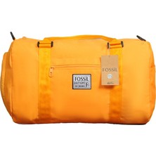 Fossil Turuncu Rengi Mikro Kumaş Su Geçirmez Seyahat, Spor El VALIZI-2007