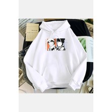 Populus Naruto Hinata Kapşonlu Sweatshirt