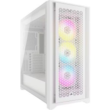 Corsaır CC-9011243-WW Icue 5000D Rgb Aırflow Temperlı Cam Mıd Tower True Bilgisayar Kasası