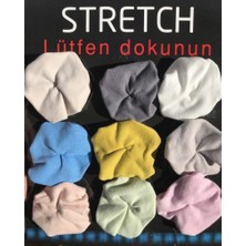 Stretch Çift Kişilik Lastikli Çarşaf Beyaz