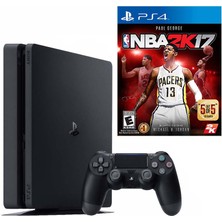 Sony Playstation 4 Slim Oyun Konsolu 500GB Orjinal Kol Nba 2K17 Ps4 Oyun