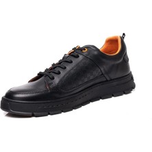 Greyder 16401 Erkek Siyah Deri Casual Ayakkabı