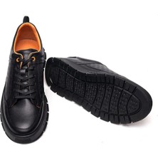 Greyder 16401 Erkek Siyah Deri Casual Ayakkabı