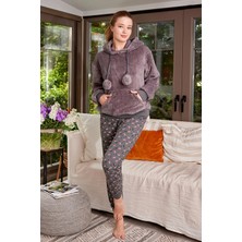 Zeyland Kadın Peluş Pijama Takımı