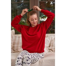 Zeyland Kadın Uzun Kollu Pijama Takımı